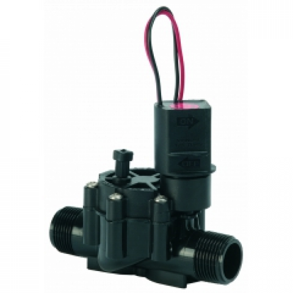Typenreihe DV - 100DV Ventil mit 1“ Innengewinde BSP mit Durchflussregulierung, 24 VAC