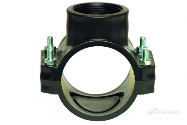 PP 32 x 1" Anbohrschelle ohne Verstärkung IG